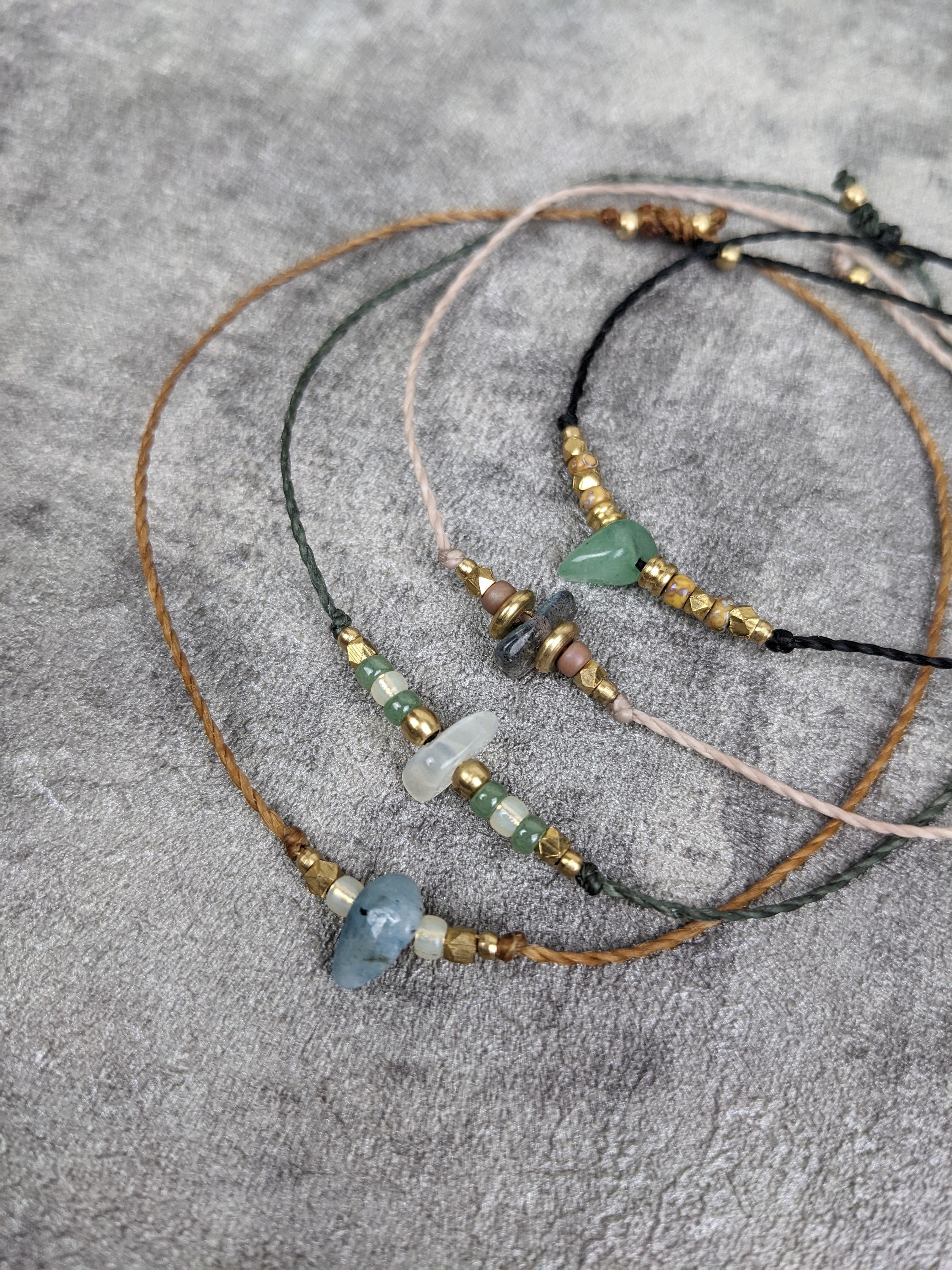 Healing stone anklets deals