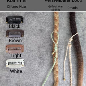 Macrame Hippie Hairwrap • Matata • handmade tribal hair accessory as a gift idea image 3