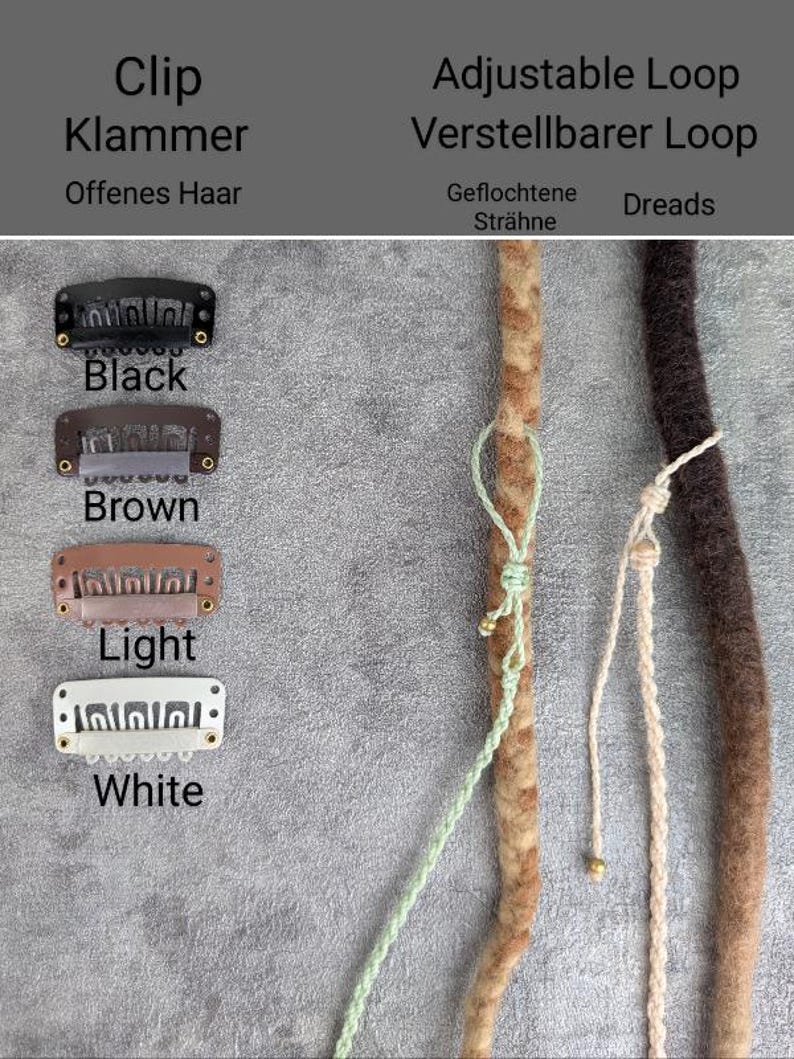 Macrame Hippie Hairwrap • Matata • handmade tribal hair accessory as a gift idea image 3