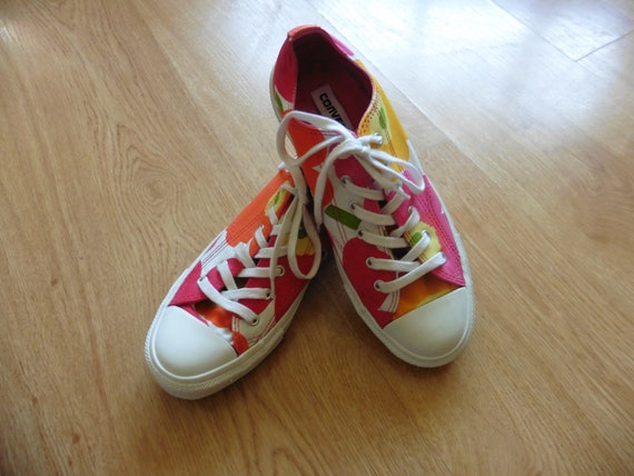 Vintage Marimekko For Converse Sneakers With Multi