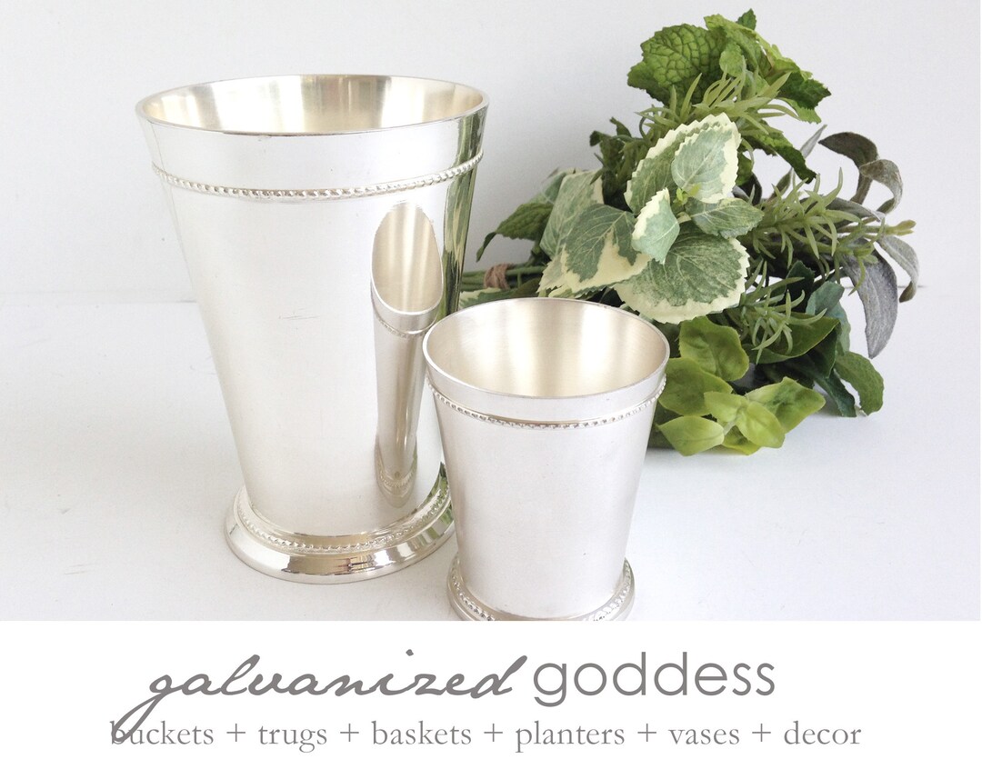 Julep Cup, Vase, Decorative Julep Vase, Two Styles, Southern Decor