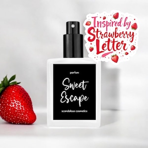 Sweet Escape Perfume l Inspired by Strawberry Letter