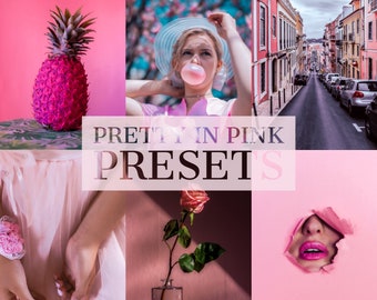 Pretty in Pink Lightroom Mobile Presets