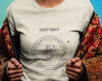 T-shirt Sagittario, segni zodiacali