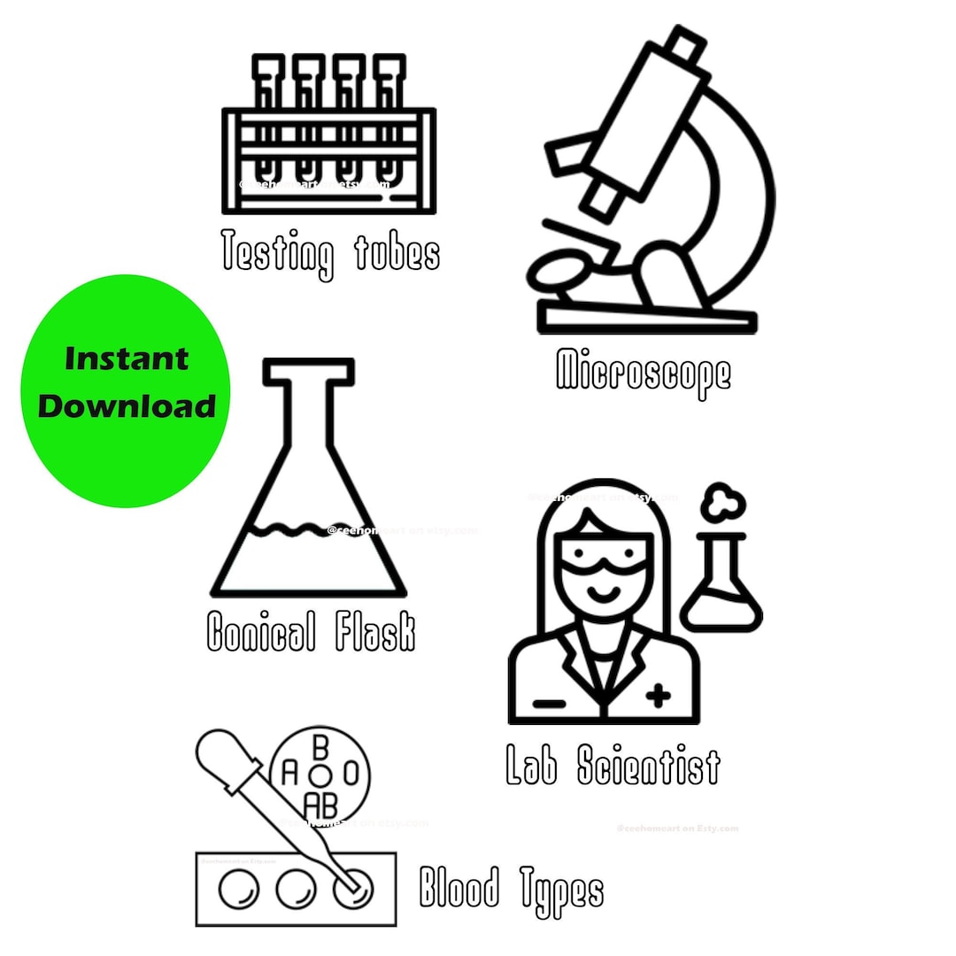 Printable Coloring Pages for Kids Craft | Science Coloring Book ...