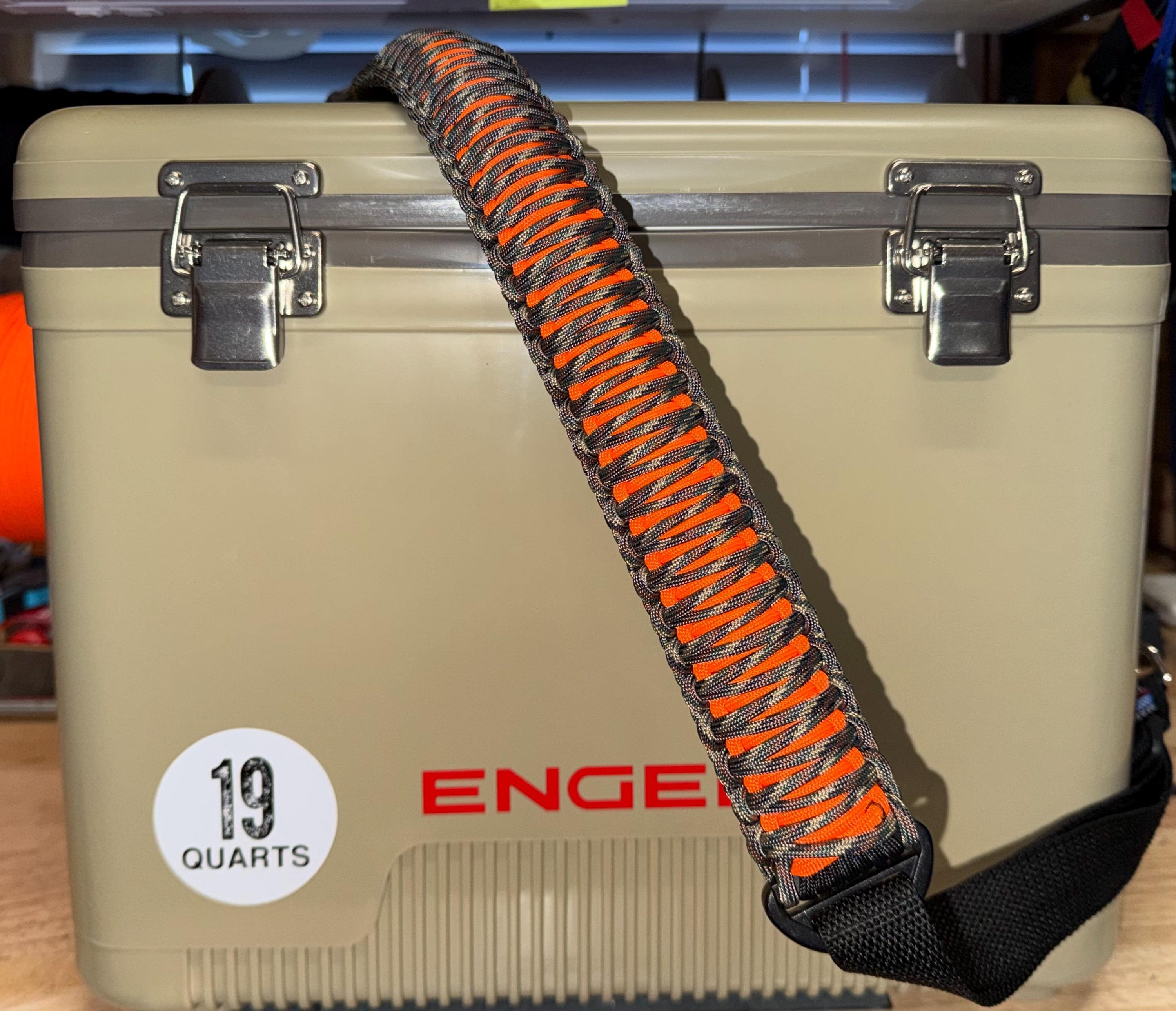 19 Qt Engel Tan Cooler, Custom Paracord Strap - Etsy