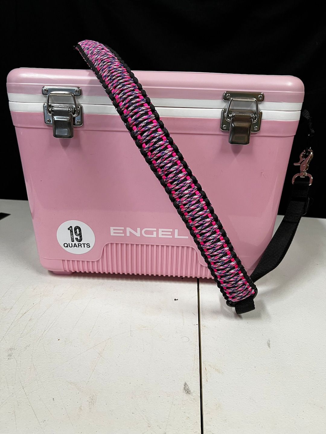 19 Qt Engel Cooler With Paracord Custom Strap Etsy
