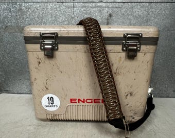 19qt Engel Grassland cooler with para-cord custom strap