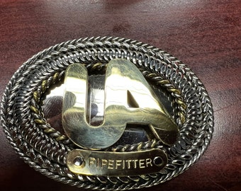 UA Pipefitter Belt Buckle