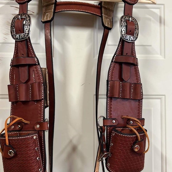 Leather Radio Harness Etsy