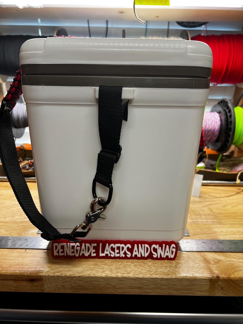 13qt Engel cooler with para-cord custom strap image 2