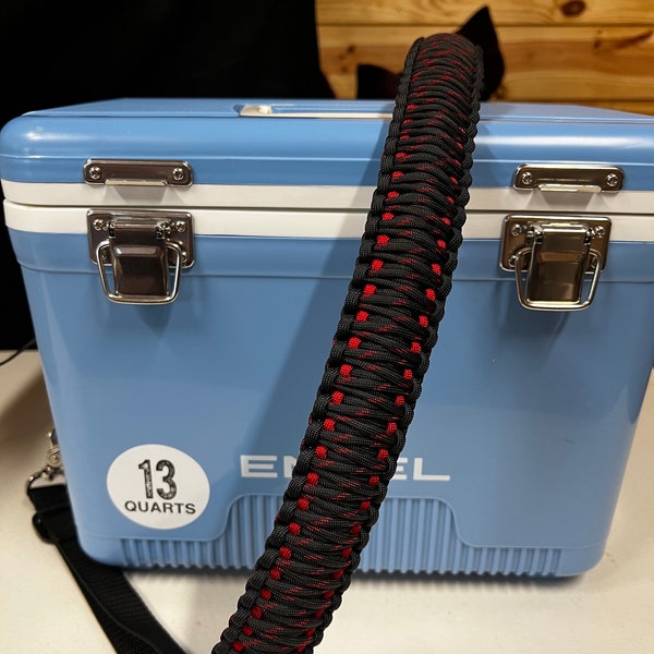 13qt Engel cooler with para-cord custom strap