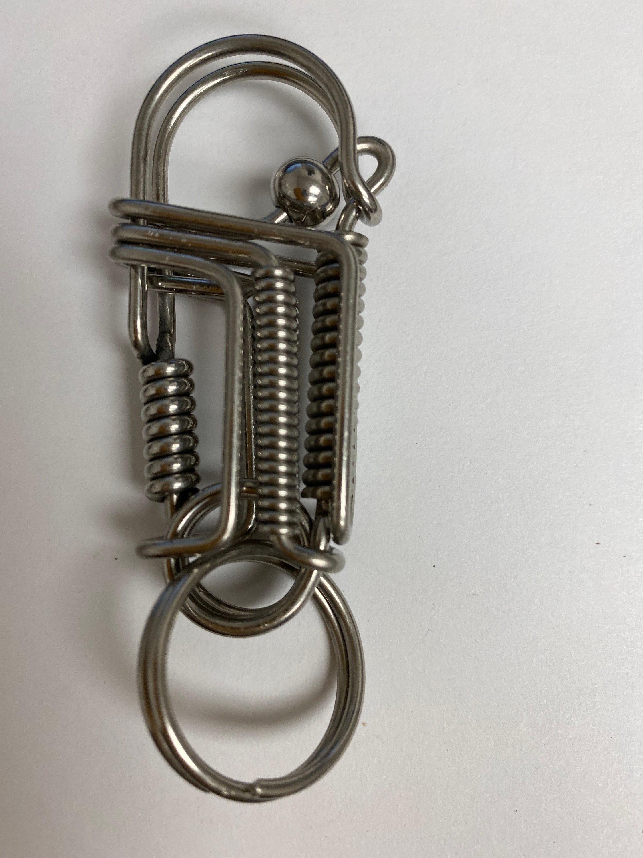 Stainless Steel Noose Keychain 2025