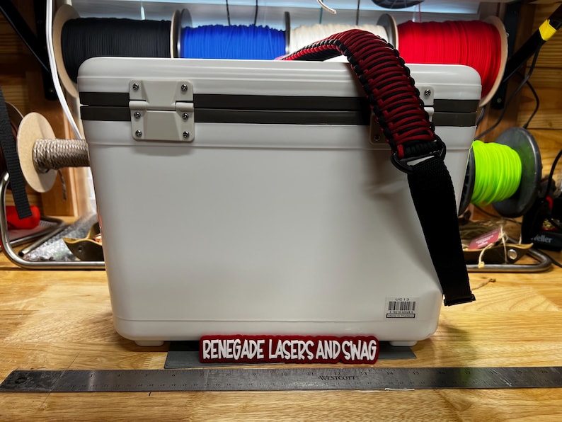 13qt Engel cooler with para-cord custom strap image 4