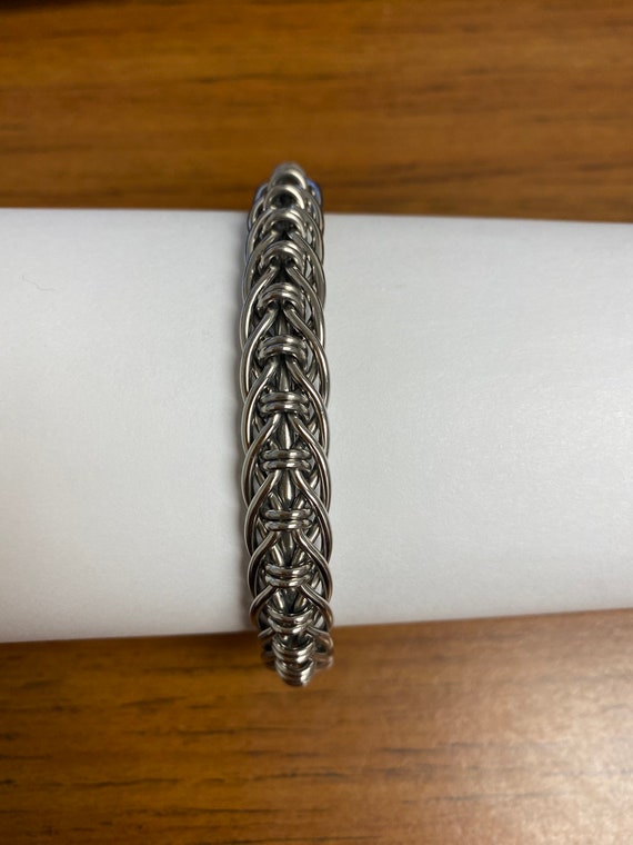 Hand Made Stainless Steel Bracelet - Etsy