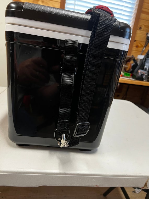 19 Qt Engel Black Cooler With Para-cord Custom Strap - Etsy