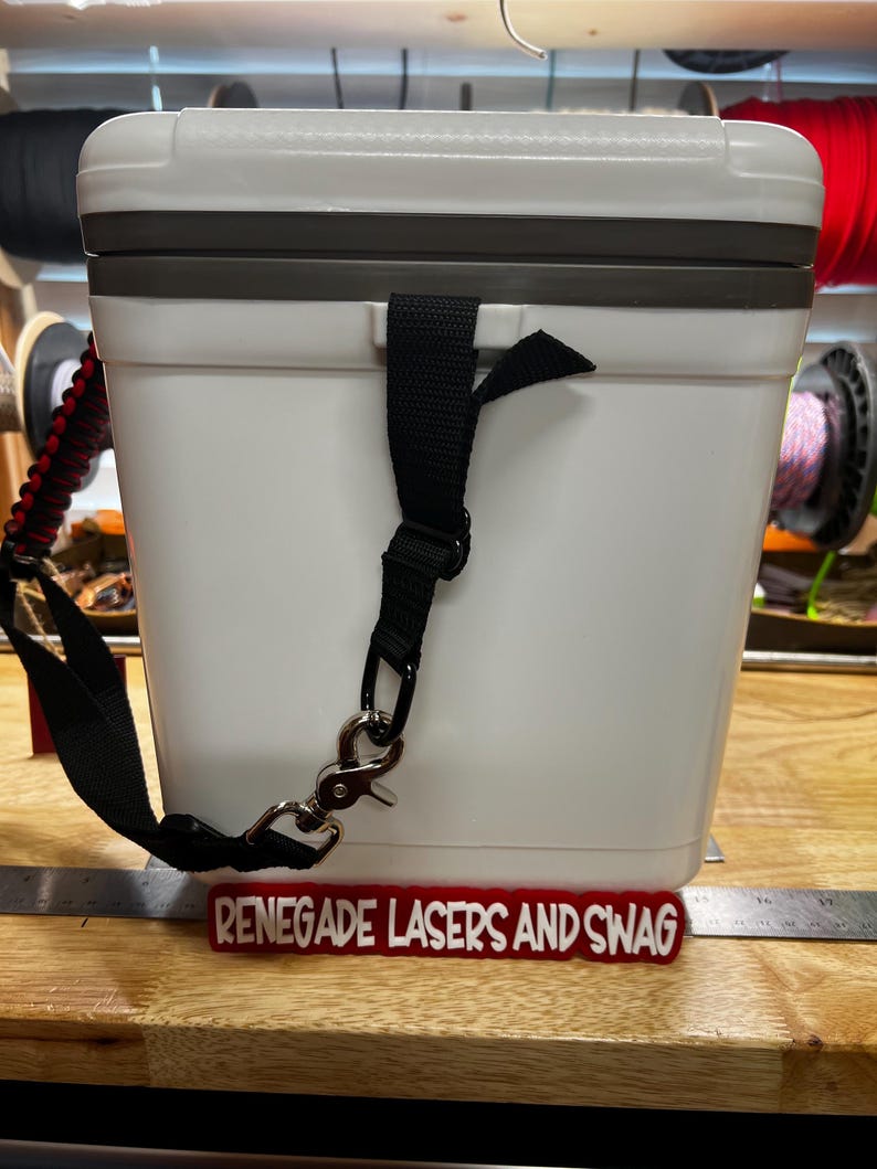 13qt Engel cooler with para-cord custom strap image 3