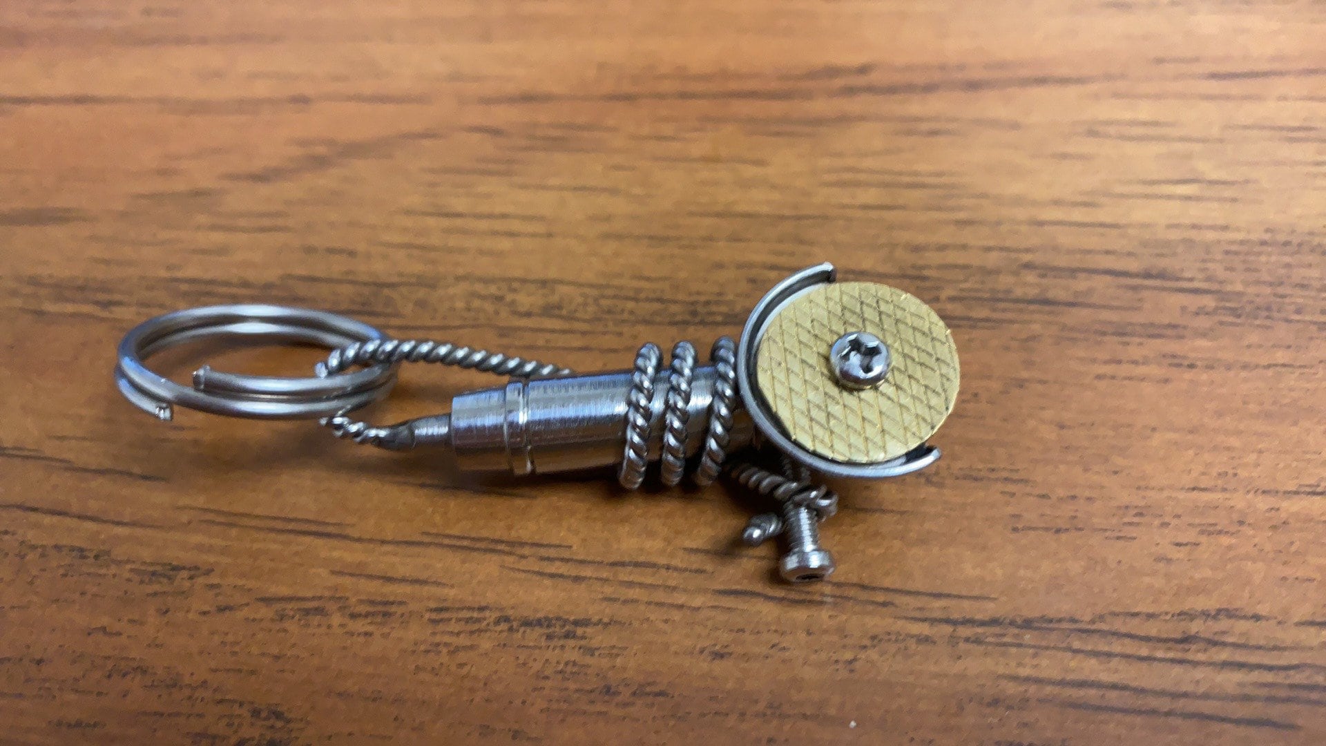 Custom Mini Grinder Keychain, Grind Everywhere