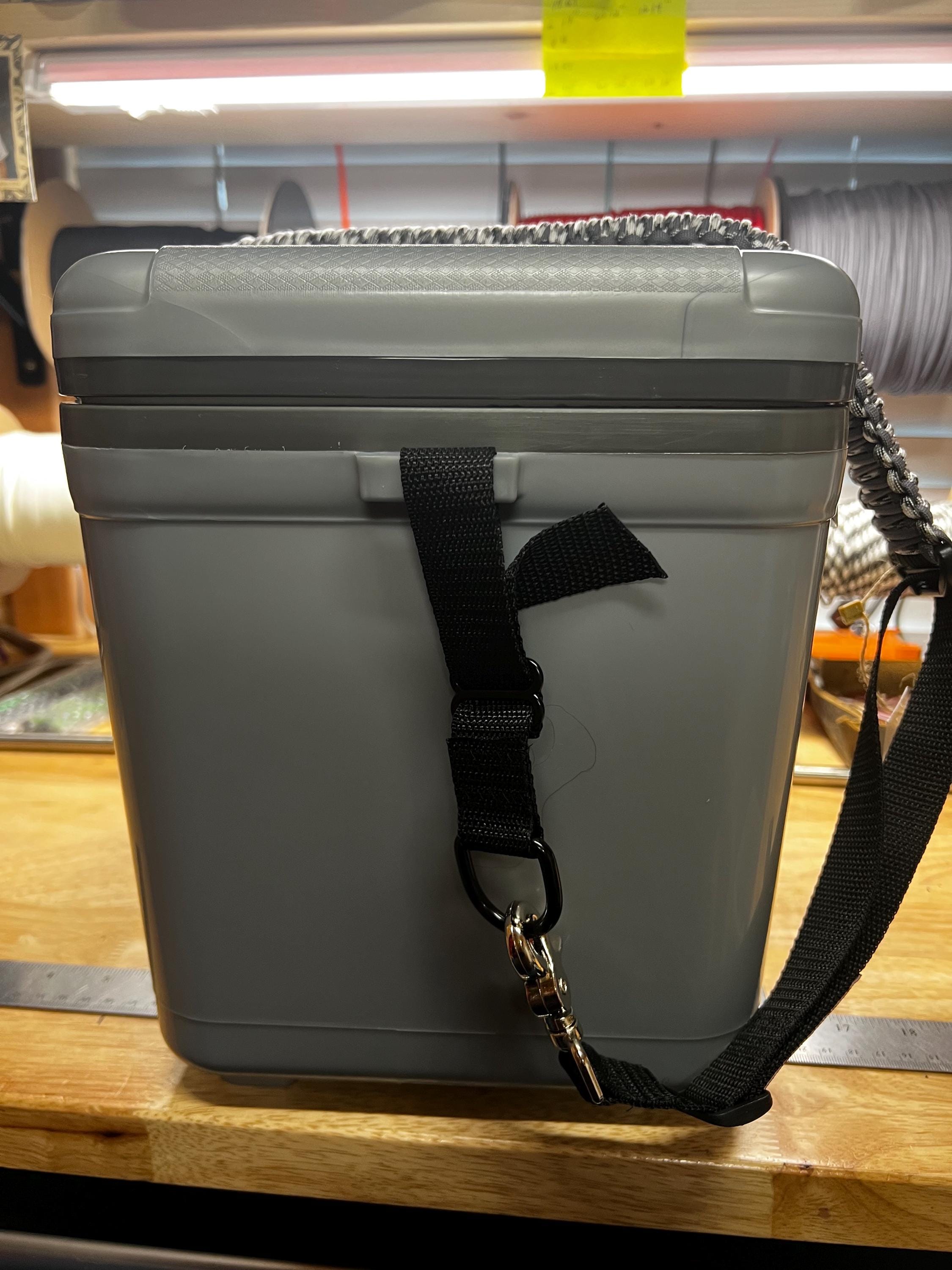 13qt Engel Silver and Gray Cooler With Para-cord Custom Strap - Etsy