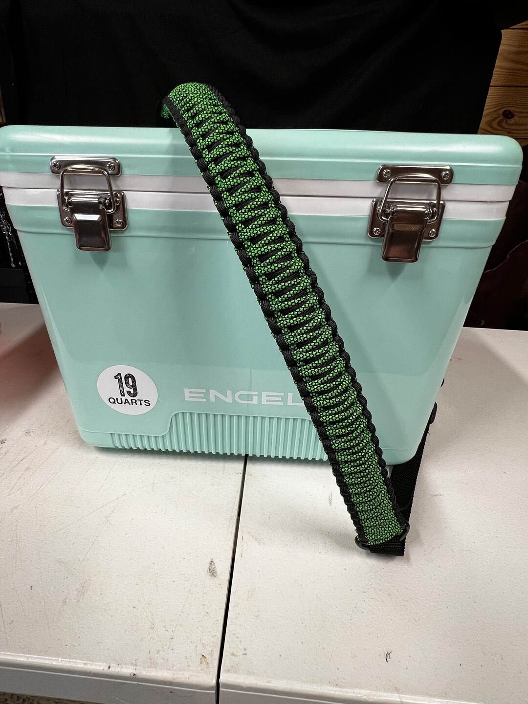 19 Qt Engel Cooler With Paracord Custom Strap Etsy