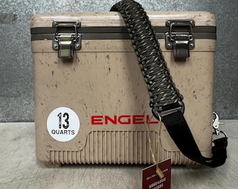 13qt Engel Grassland cooler with para-cord custom strap