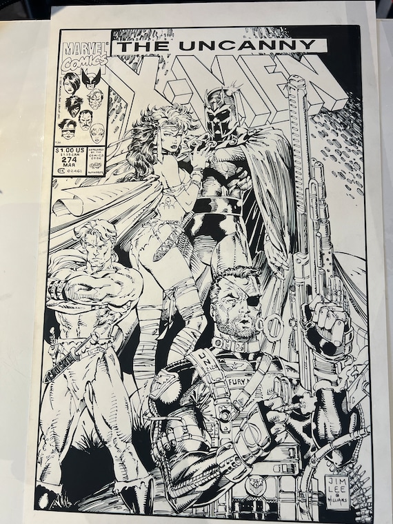 Comic Cover Recreation, Uncanny X-men 274, X-men, Magneto, Rogue