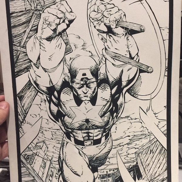 Comic Art Commission Etsy