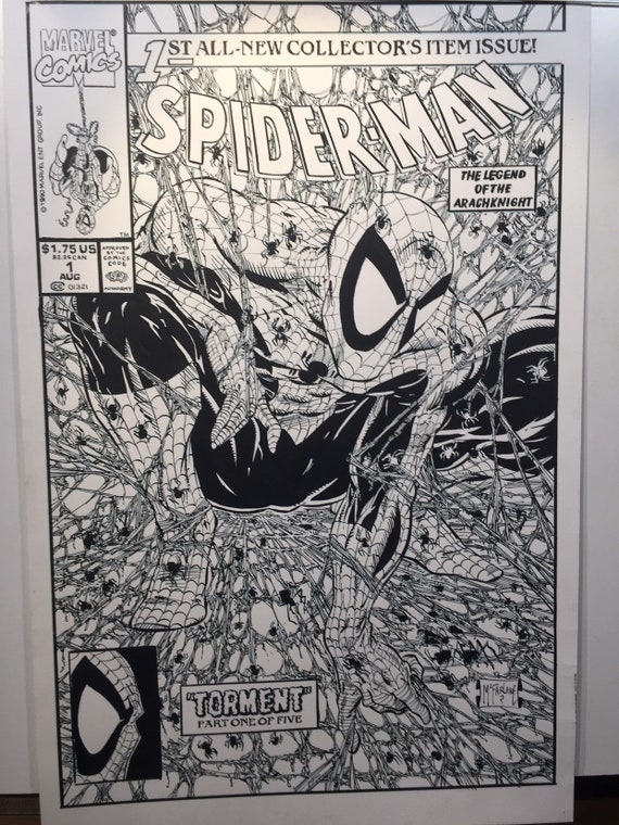 コミック ページ、コミック アート、レクリエーション、スパイダーマン