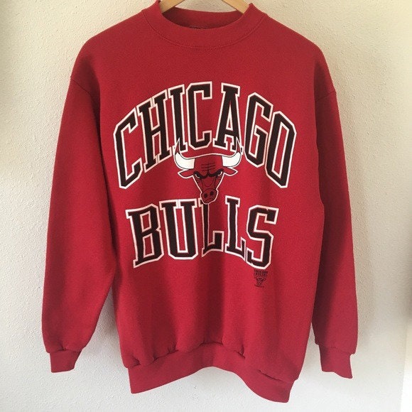 Vintage Chicago Bulls Shirt Men XL Biege Polo NBA Retro Pullover MBA  Basketball
