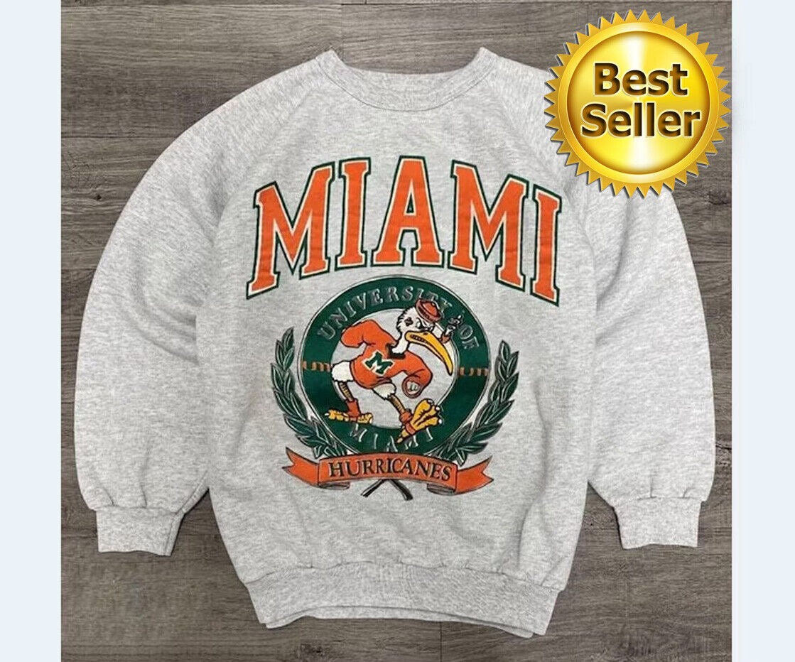 Vintage Miami Hurricanes Shirt Size Medium – Yesterday's Attic