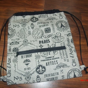 Large Drawstring backpack