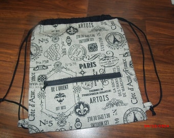 Large Drawstring backpack