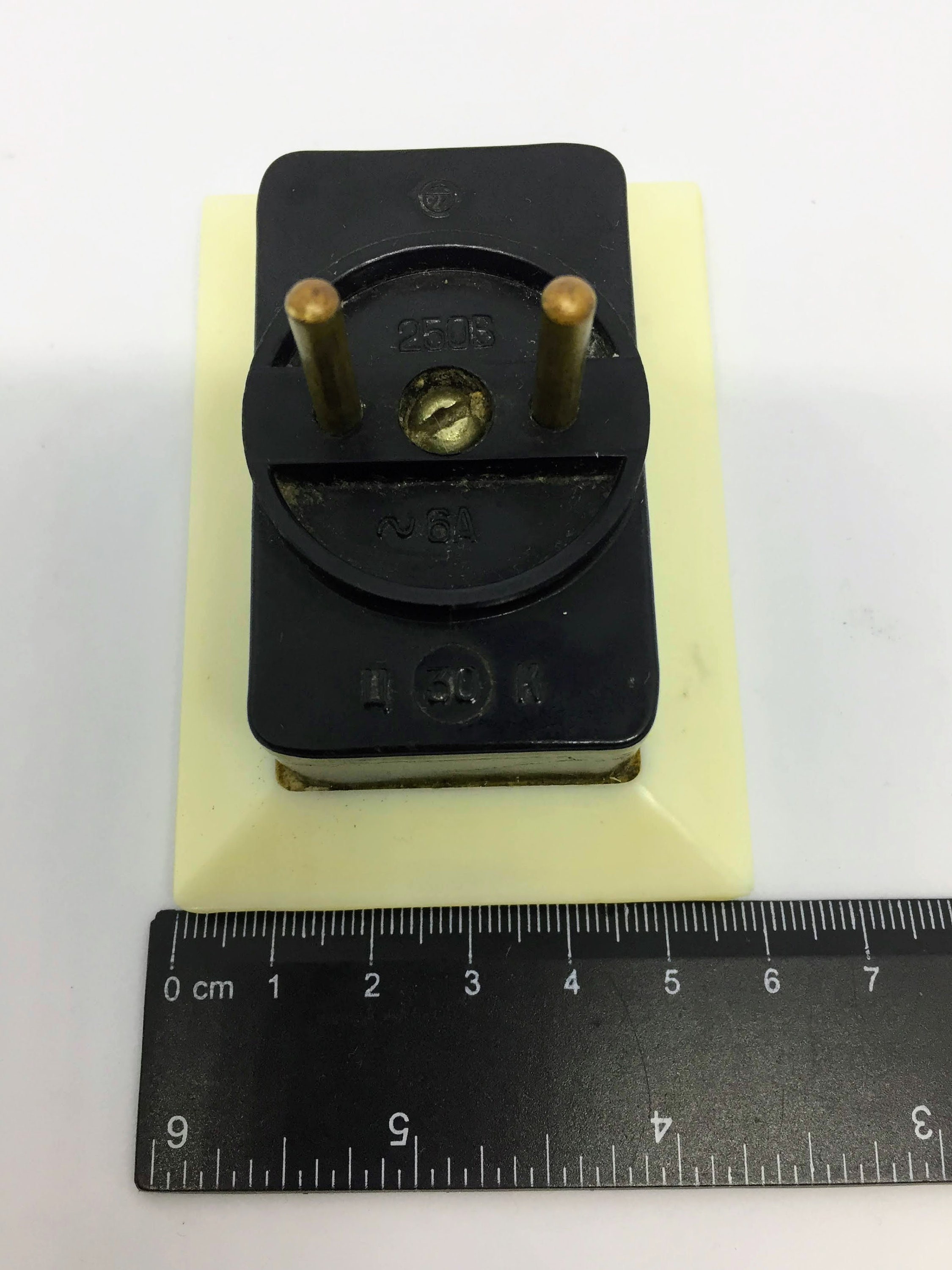 Electrical Socket, Socket Vintage, Socket, USSR Socket, Electric Plug ...