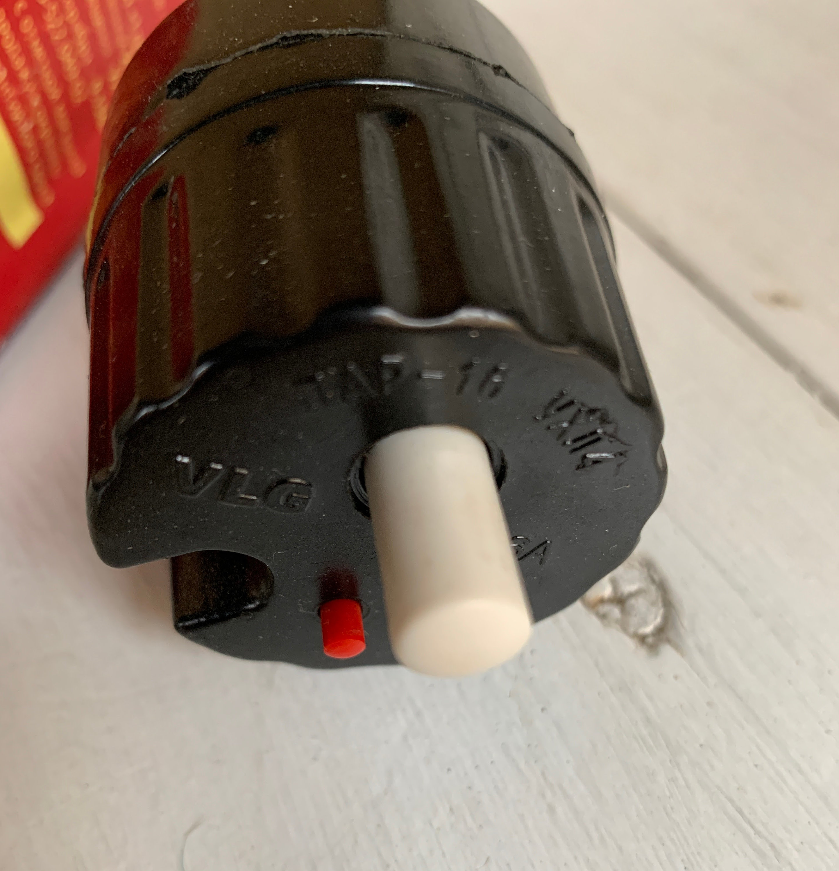 Vintage Black Fuse, Retro Circuit Breaker Automatic Switch Fuse, Retro ...