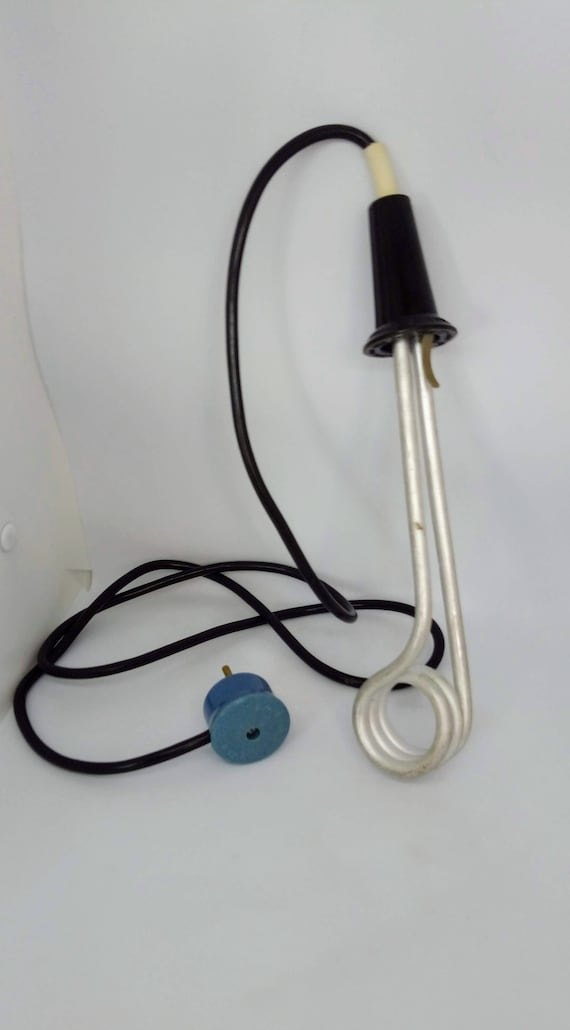 Camping Water Heater NEW Soviet vintage Electric Immersion Water Heater Camping Travel Accessory Original Case Water Heater