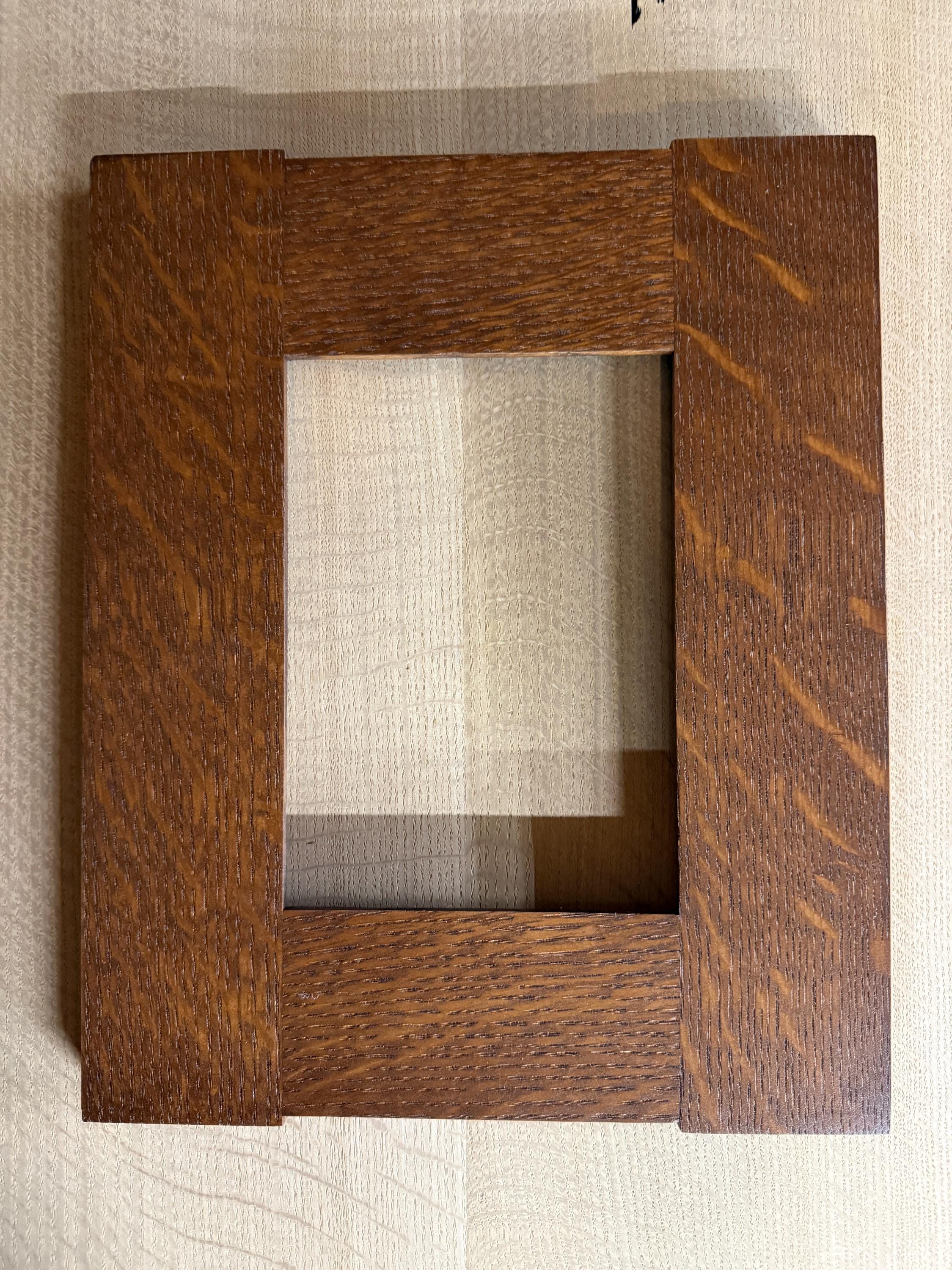 Handcrafted Craftsman Style Oak Frame – 5x7 Vertical - Etsy