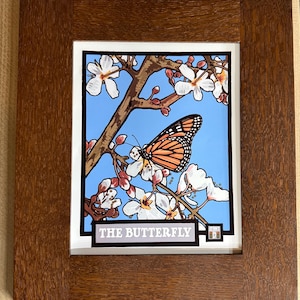 Handcrafted Craftsman Style Oak Frame – 8x10 Vertical