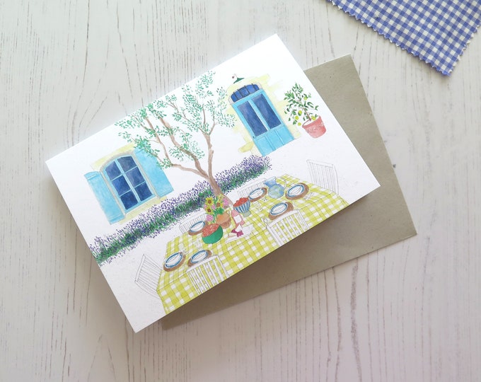 French Provence Greeting Card