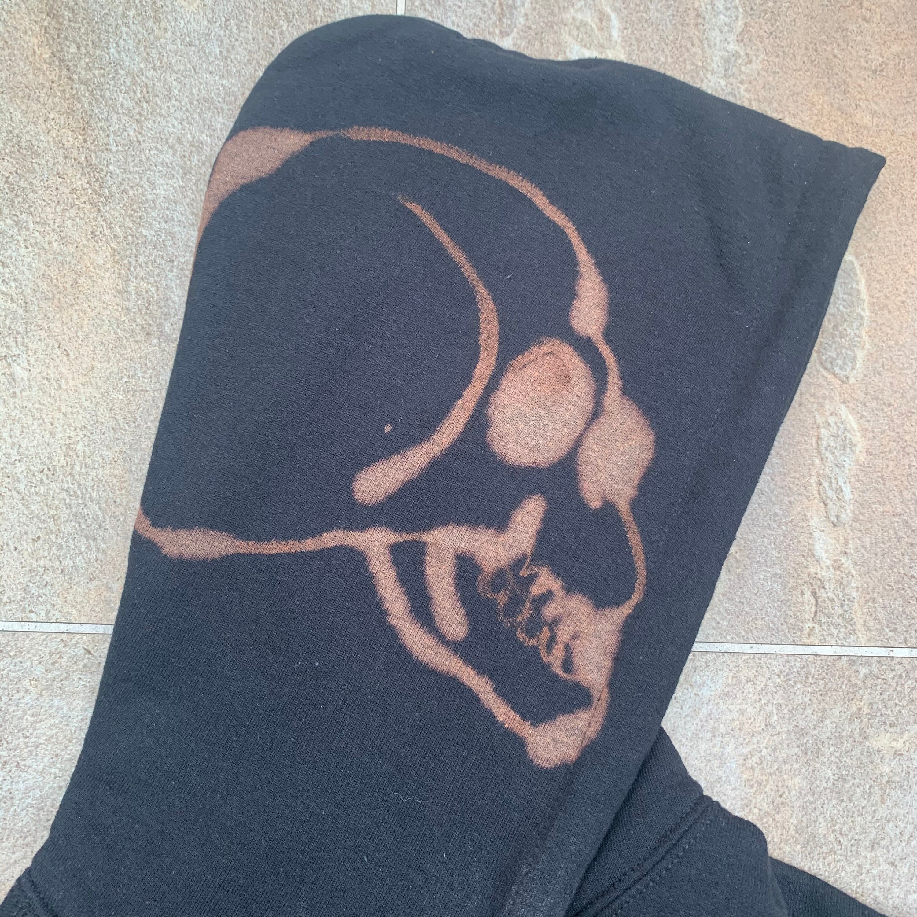 Skeleton Bleach Hoodie Etsy