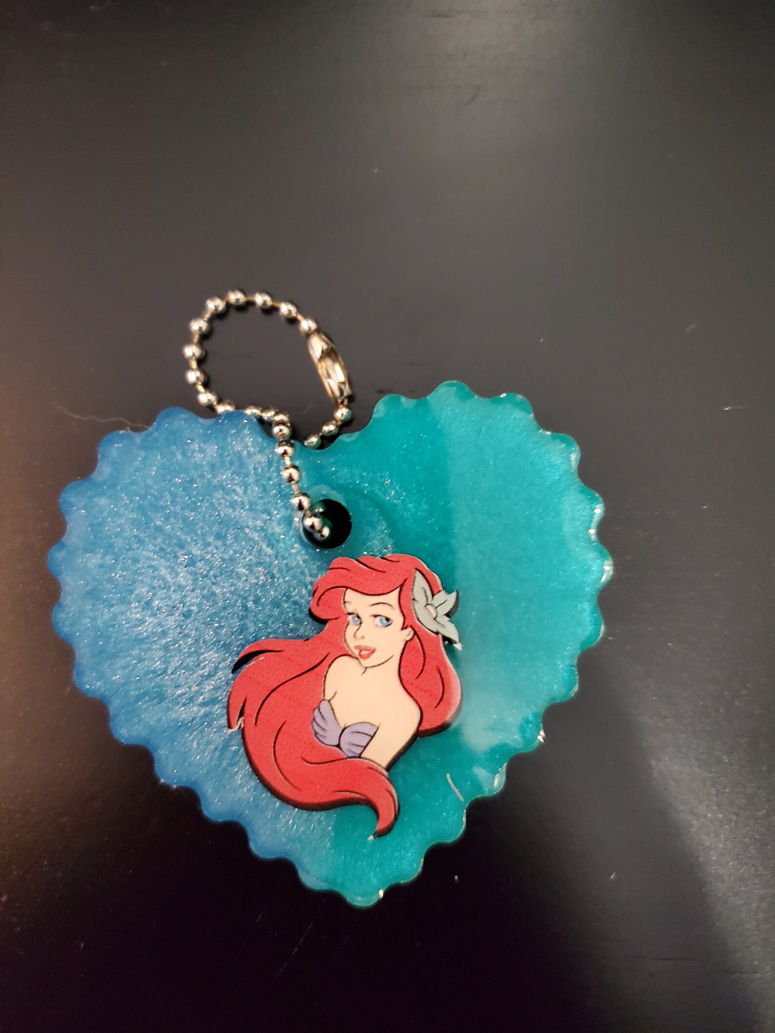 Little mermaid keychain Etsy