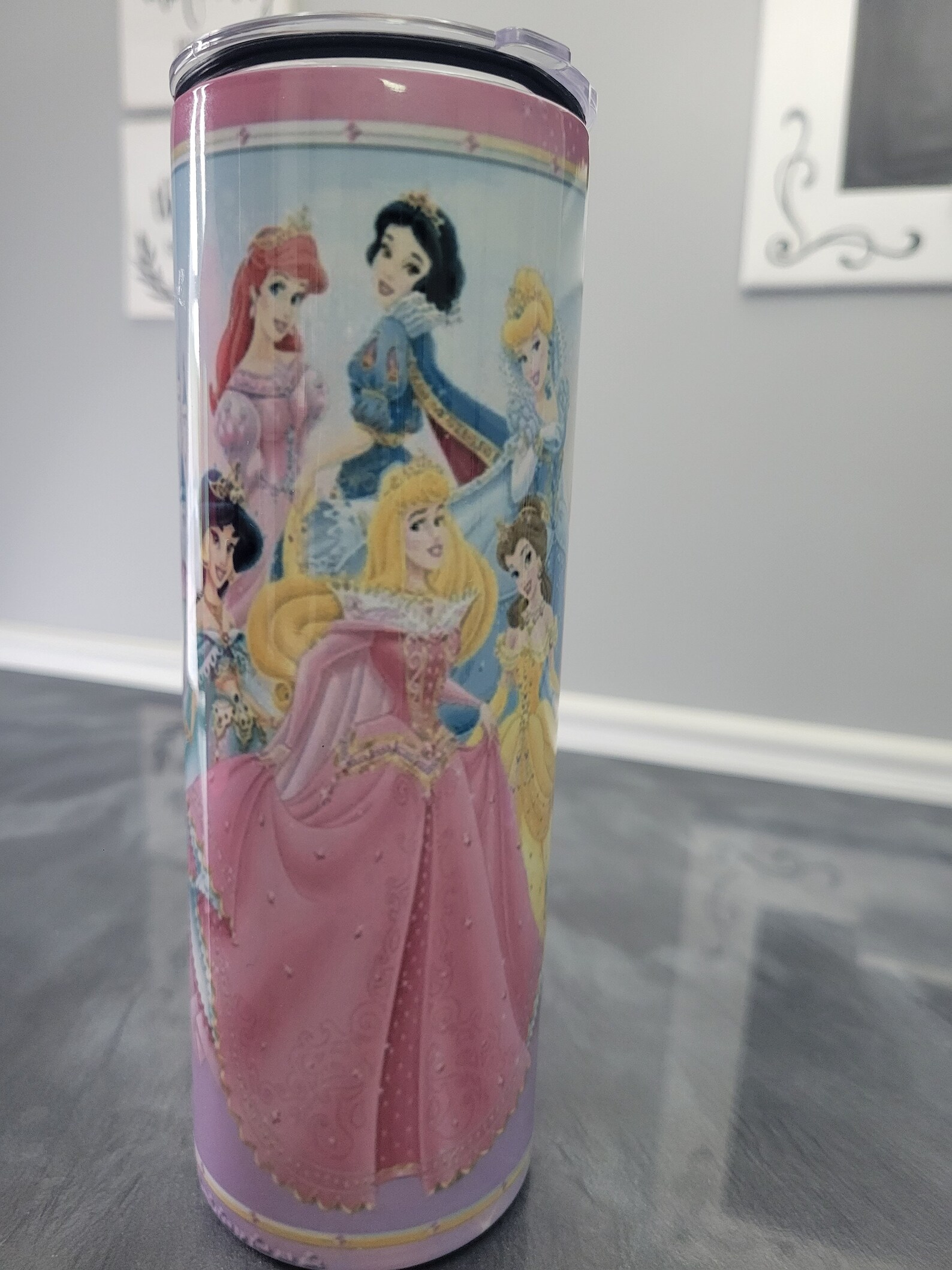 Disney Princess tumbler Etsy