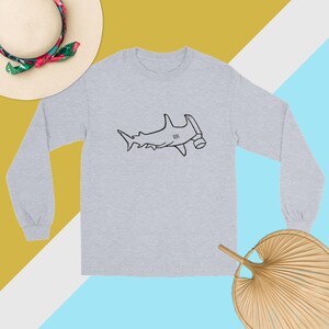 Hammerhead Shark Long Sleeve Shirt