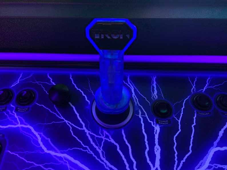 Tron arcade flight stick Etsy