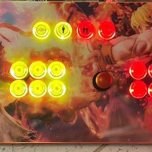 Arcade1up real wood replacement control panel retropie