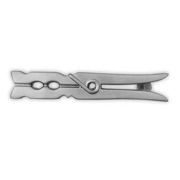 Michael Aram-Silver Tone Clothespin Cabinet Pull ( IN STOCK )