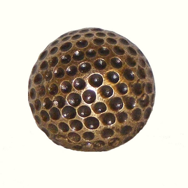 Buck Snort Lodge Decorative Hardware Cabinet Knob Small Golf Ball