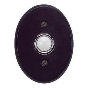 Traditionalist Doorbell Matte Black