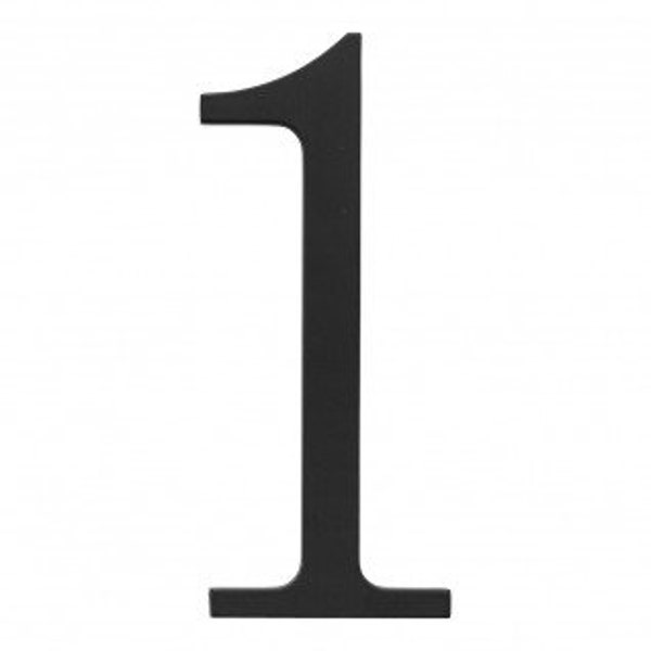 Atlas Homewares Traditionalist Collection House Numbers-BLACK