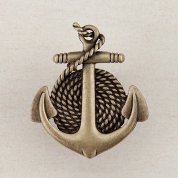 Acorn Manufacturing Anchor Rope Cabinet Knob