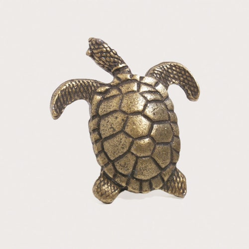 This and That home Classics turtle Facing Right Cabinet Knob - Etsy
